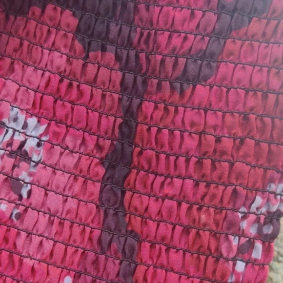 Anthropologie ruffle smock top size L - Picture 6 of 7